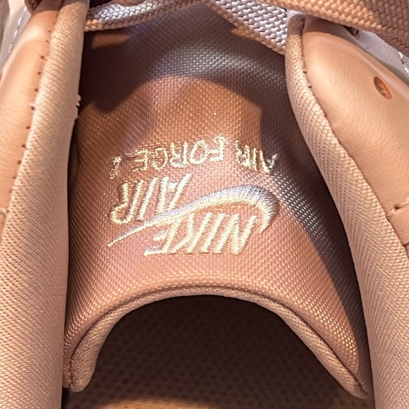 Nike Air Force 1 Low PLT.AF.ORM Light Soft Pink Oxford Women's Sz 12 Platform - Picture 8 of 13